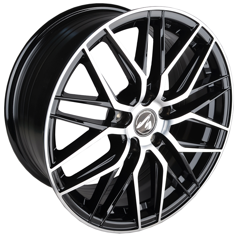Диски MST FASTER 704 Makstton MST FASTER 704 7.5x17/5x114.3 D73.1 ET35 Black Machine Face