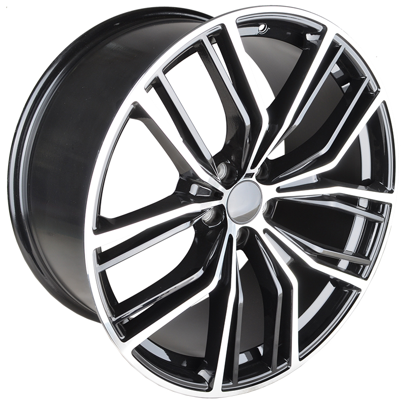 Диски NW5059 Ivision Wheel NW5059 11.0x21/5x112 D66.6 ET40 Black Face Machined (задняя ось)