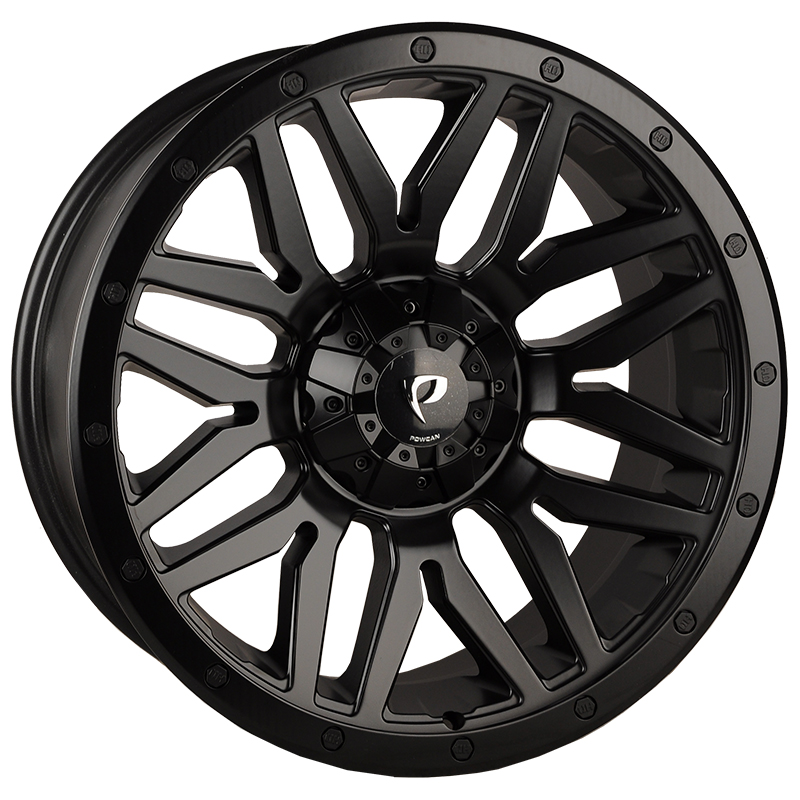 Диски BK5369 Powcan BK5369 8.0x17/5x139.7 D77.8 ET15 Black Matt