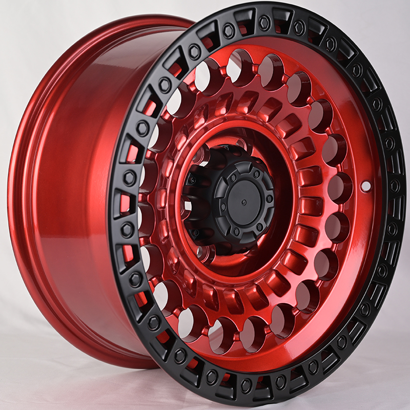 Диски FBX391-7 IWheel FBX391-7 9.0x17/6x139.7 D110.1 ET0 Candy Red+Lip Matt Black