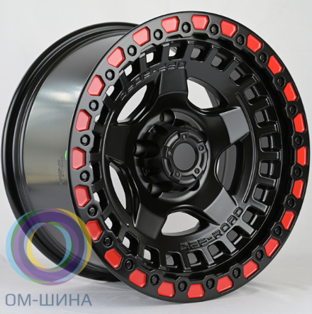 Диски JT170-7 IWheel JT170-7 9.0x17/6x139.7 D110.1 ET0 MB+Redline