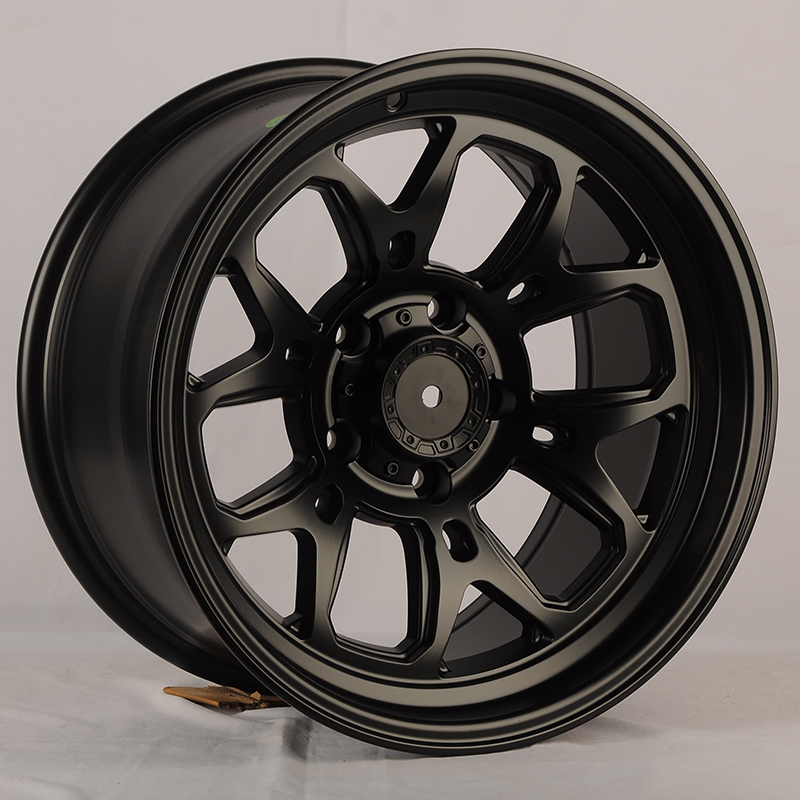 Диски BK1106 Powcan BK1106 9.0x17/5x127 D71.6 ET-6 Mat Black