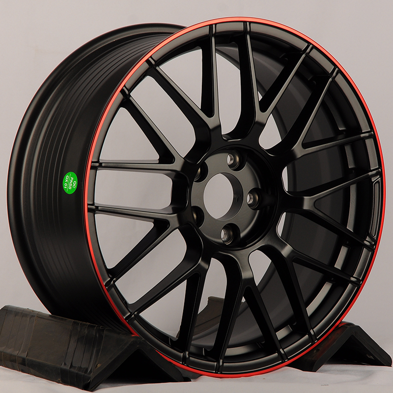 Диски FF519 KoKo Kuture FF519 7.5x17/5x112 D66.45 ET35 Matte Red Black Lip