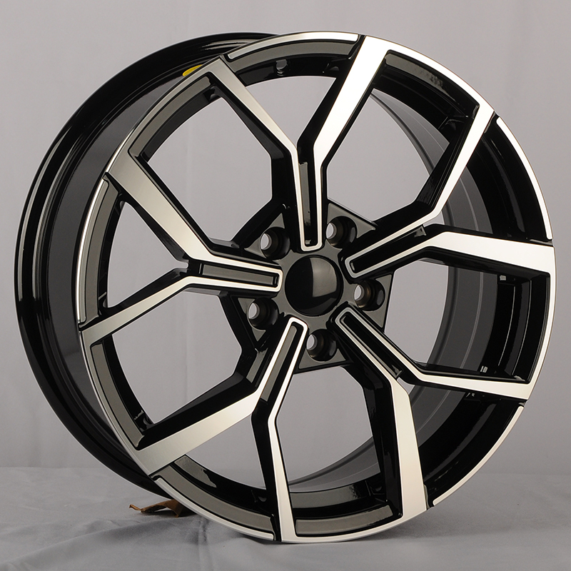 Диски 610 Koko Kuture 610 7.5x17/5x112 D57.1 ET42 Black Machined Face