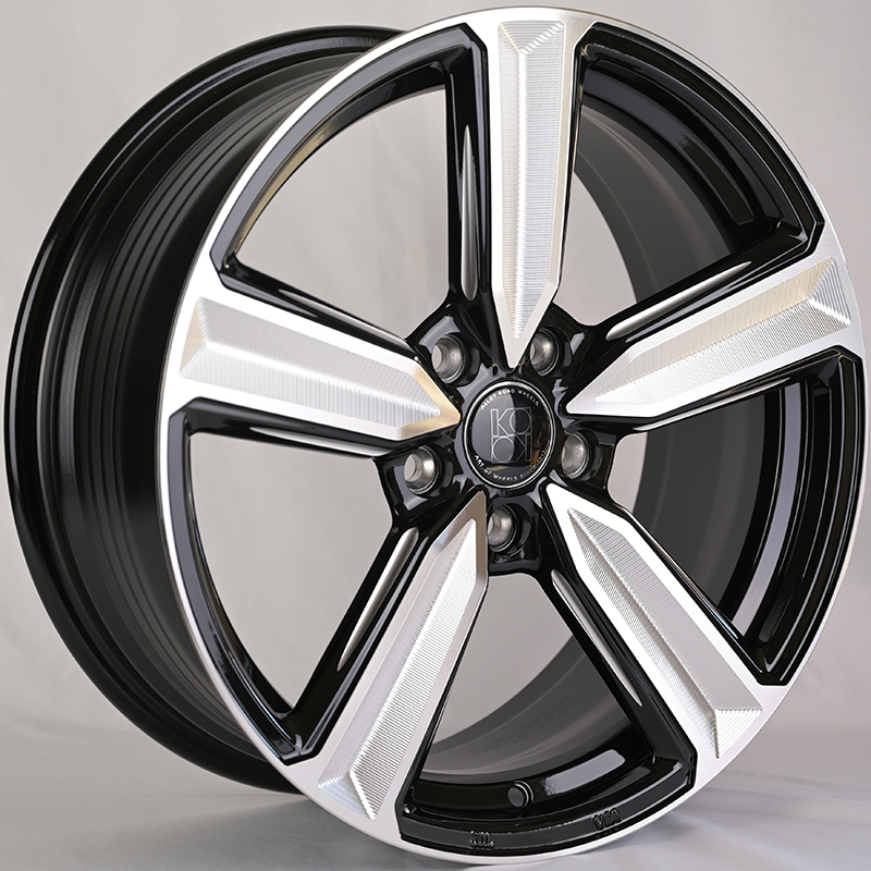 Диски FF534 KoKo Kuture FF534 7.5x17/5x108 D73.1 ET38 Gloss Black Face+Milling Window