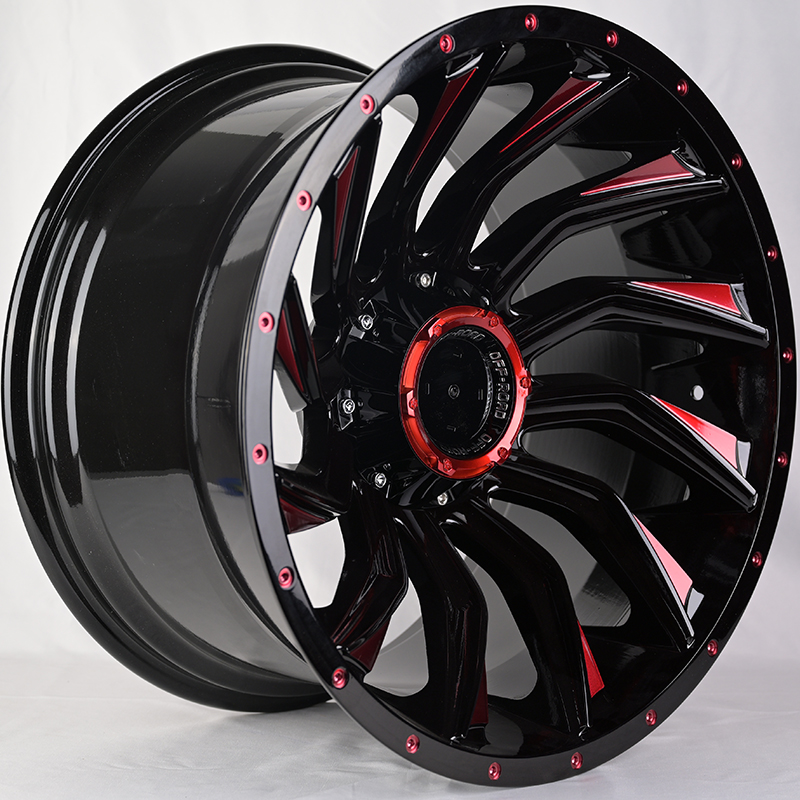 Диски IV-1285 IWheel IV-1285 12.0x20/6x139.7 D110.1 ET-44 B+Milling+Red