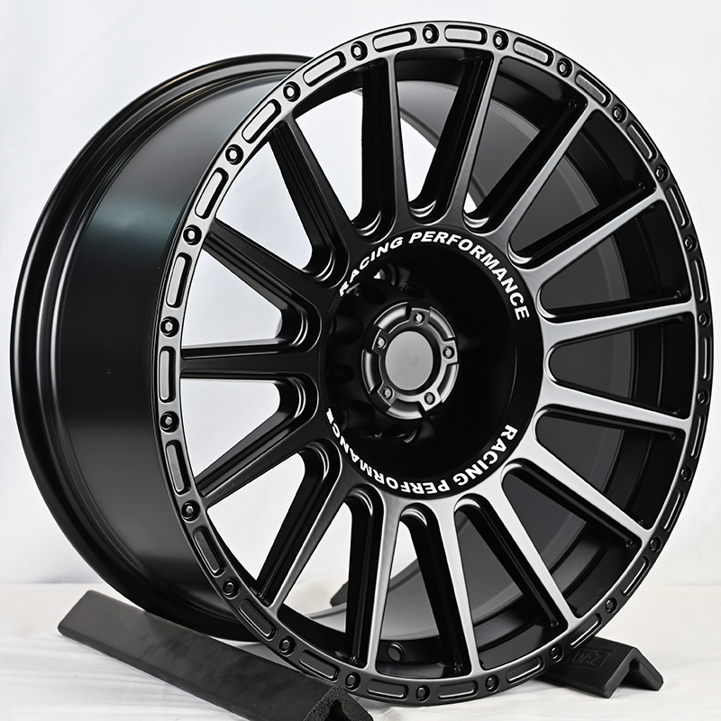 Диски FBX026-7 Anzoo FBX026-7 9.0x17/6x114.3 D66.1 ET5 Matt Black+Milling Words