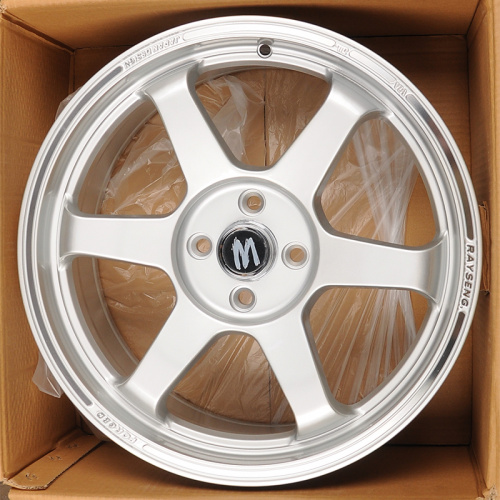 Makstton MST-633 7.5x17/4x100 D73.1 ET40 Silver+Polish lip