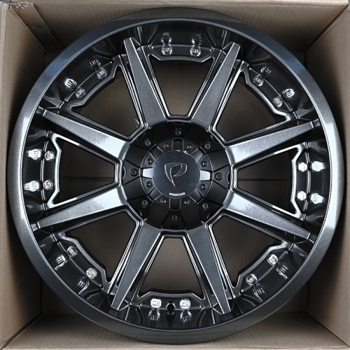 Powcan BK819 9.0x18/6x135 D106.1 ET20 Perl Black