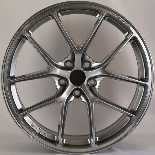 KoKo Kuture FF012 8.5x19/5x112 D66.56 ET35 Titanium Silver