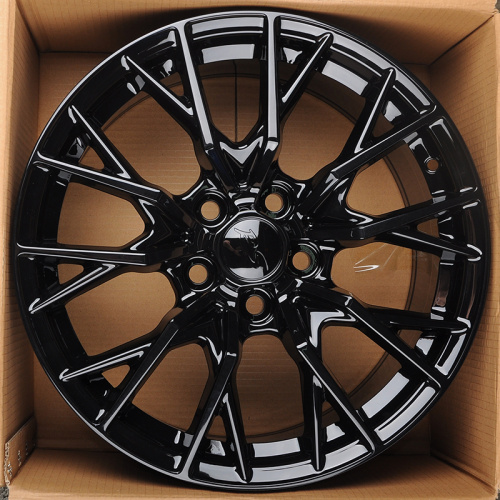 Powcan BK5137 8x17/5x114.3 D73.1 ET35 Black