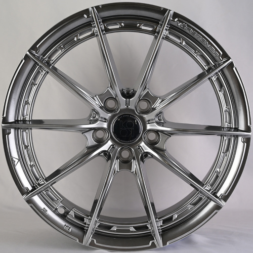 KoKo Kuture FF586 7.5x17/5x112 D66.45 ET35 Titanium Silver