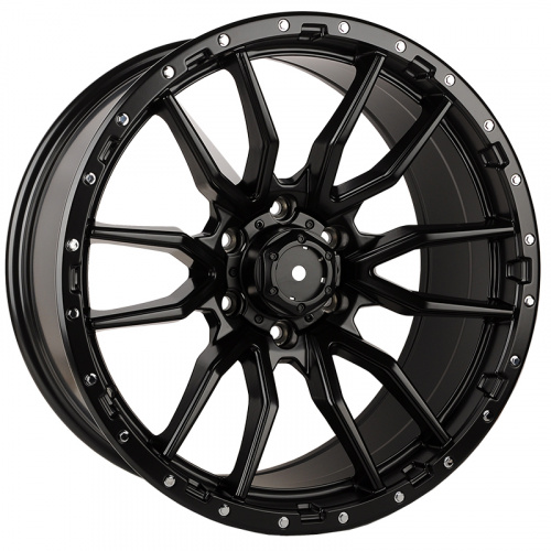 KoKo Kuture 6098 9.0x20/6x139.7 D106.1 ET12 Matt Black