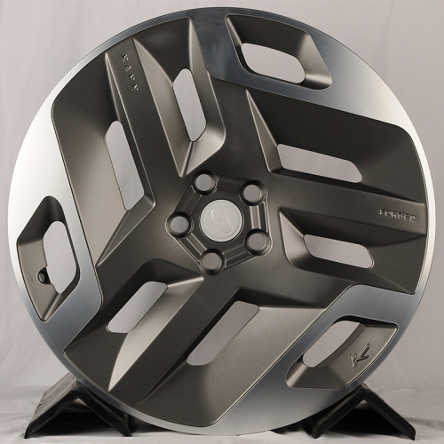 KoKo Kuture 0371 9.5x22/5x120 D72.6 ET45 Satin Grey Machined Face (пресс-шайба)