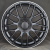 Zumbo Wheels F6894 9.0x18/5x112 D66.6 ET43 Black Matt with Lip Polish 
