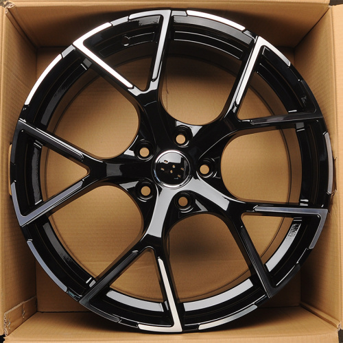 Powcan 3S5997 8.0x18/5x112 D66.6 ET45 BKF+Black Clear