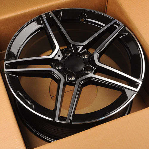 KoKo Kuture FF133 7.5x17/5x112 D66.45 ET35 Gloss Black Face (в круг)
