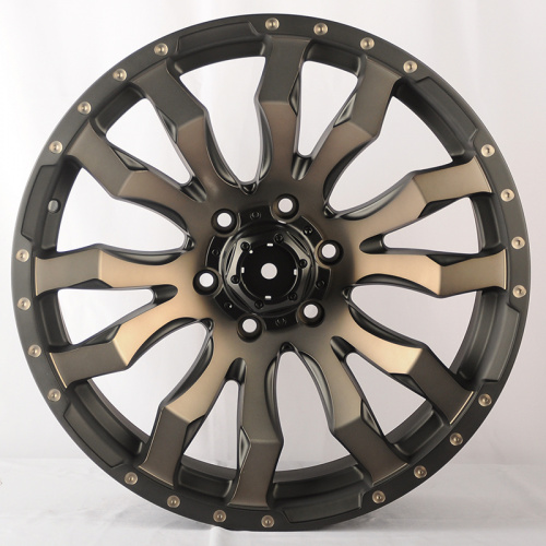 Koko Kuture 0215 9.0x20/6x139.7 D106 ET10 Satin Black Machined With Dark Tinted Clear