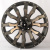 Koko Kuture 0215 9.0x20/6x139.7 D106 ET10 Satin Black Machined With Dark Tinted Clear Koko Kuture 0215 9.0x20/6x139.7 D106 ET10 Satin Black Machined With Dark Tinted Clear