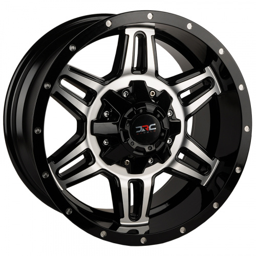 Luistone L9051 9.0x17/12x135/139.7 D110.5 ET12 Machined Face+Milling holes 