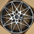 Zumbo Wheels F7760 9.5x19/5x120 D72.6 ET38 BLACK MACHINE FACE