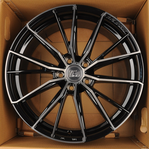 Tisli Galaxy D 8.5x19/5x112 D66.6 ET35 Gloss Black with Dark Tint