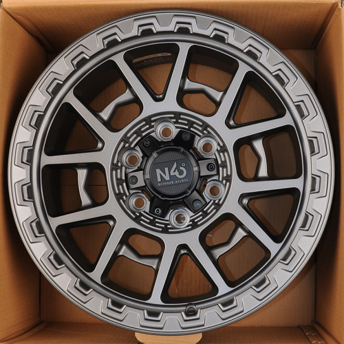 Makstton N40-CK11  8.5x17/6x139.7 D100.1 ET0 Matte Gunmetal