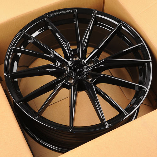 Tisli Galaxy D 8.5x20/5x112 D66.6 ET25 Gloss Black (передняя ось)
