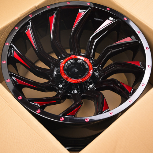 IWheel IV-1285 12.0x20/6x139.7 D110.1 ET-44 B+Milling+Red