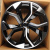 IWheel B376 10.0x22/5x112 D66.45 ET26 Black Machined Face IWheel B376 10.0x22/5x112 D66.45 ET26 Black Machined Face