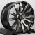 Koko Kuture 0215 8.5x18/5x114.3 D67.1 ET25 Matt Grey with Black Lip