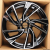 Powcan BK5772 7.5x17/5x100 D57.1 ET45 Black+Machine Surface Powcan BK5772 7.5x17/5x100 D57.1 ET45 Black+Machine Surface