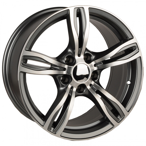 Powcan BK5728 8.0x17/5x120 D72.6 ET30 Gun Polish