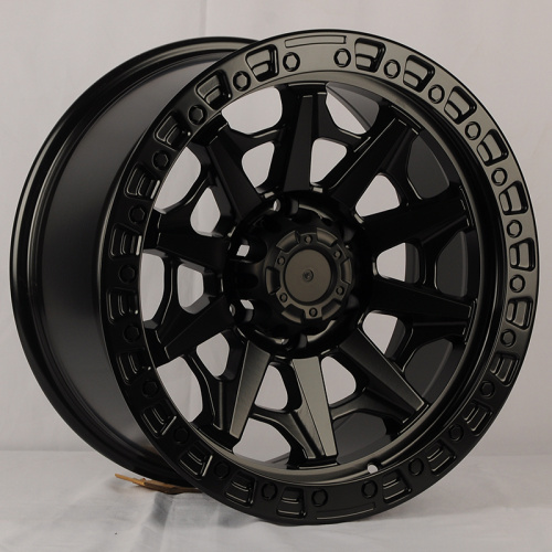 Anzoo JT127-7 9.0x17/6x139.7 D110.1 ET0 Matt Black