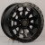 Anzoo JT127-7 9.0x17/6x139.7 D110.1 ET0 Matt Black