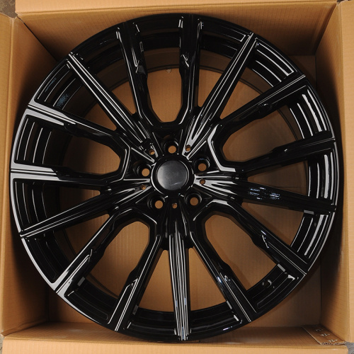 Powcan BK5836 8.5x21/5x112 D66.6 ET25 Gloss black (передняя ось)