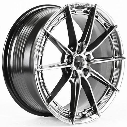 KoKo Kuture FF586 8.0x18/5x112 D66.45 ET38 Titanium Silver