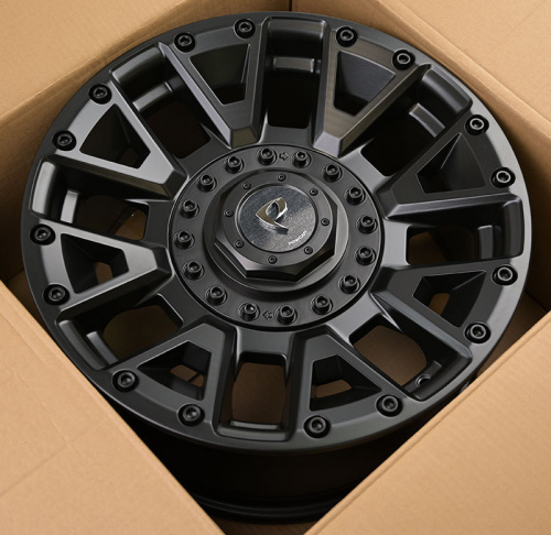 Powcan BK5821 10.0x20/6x139.7 D106.1 ET0 BLACK MATT