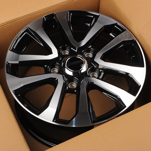 Anzoo H706F 8.5x18/5x150 D110 ET58 Black Machine Face