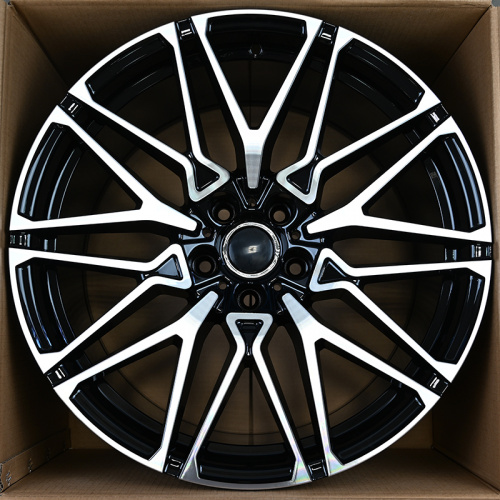Powcan BK5771 11.5x20/5x120 D74.1 ET37 Black Machined Face (задняя ось)