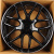 Powcan BK5318 9.5x21/5x112 D66.6 ET38 Black Polished Lip