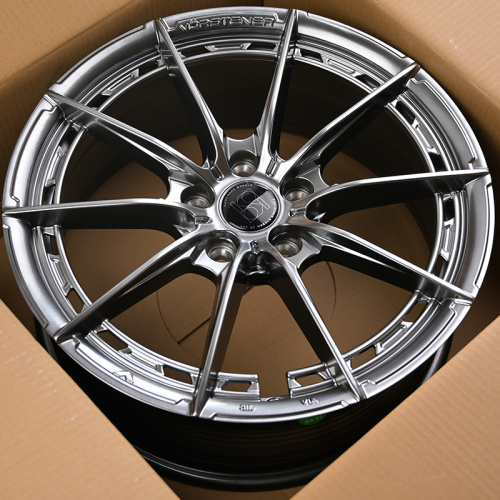 KoKo Kuture FF586 7.5x17/5x112 D66.45 ET35 Titanium Silver