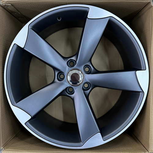 Powcan BK5931 8.0x18 5/112 D66.45 ET35 Matt Gunmetal Machine
