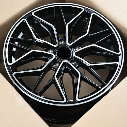 KoKo Kuture FF585 7.5x17/5x112 D66.45 ET38 Gloss Black+Maching Face