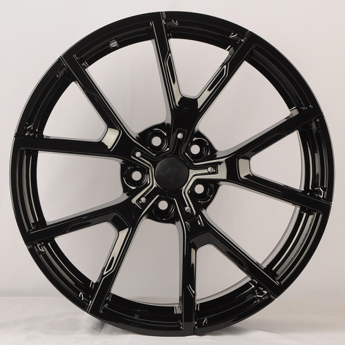 Powcan BK5601 8.0x19/5x112 D66.6 ET30 Gloss Black (передняя ось)