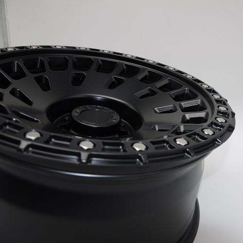 Powcan BK1287 8.5x17/5x127 D71.5 ET-6 Matt Black