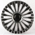 KoKo Kuture 0313 9.5x20/5x112 D66.6 ET38 Black Polished (задняя ось)