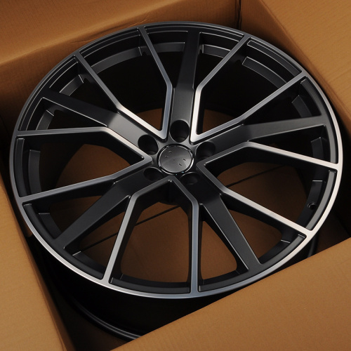 KoKo Kuture D5348 9.5x22/5x112 D66.5 ET26 25#Satin Gunmetal Machined 