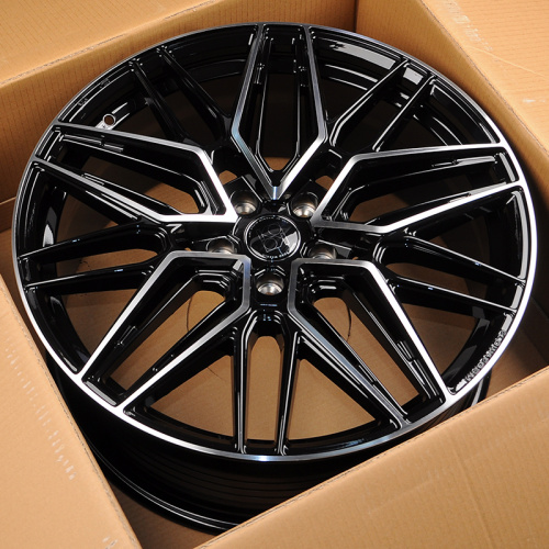 KoKo Kuture FF581 8.5x20/5x112 D66.45 ET35 Gloss Black+Maching Face