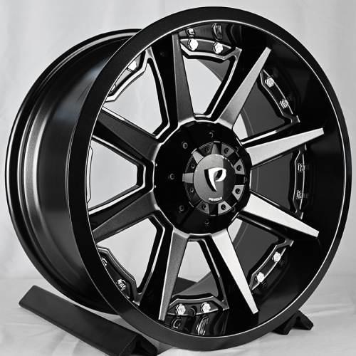 Powcan BK819 9.0x20/5x139.7 D77.8 ET20 Perl Black